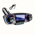 thumbnail image 2 of compatible 1pc Car FM Transmitter, MP3 Player Adapter, Phone Tool, Car Charger_Perfect Gift, 2 of 5