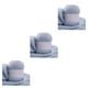 thumbnail image 3 of Matsuzay Hilo de 3 hilos de 50g para tejer a mano, sombrero de bufanda, hilo de ganchillo para principiantes, suministros para tejer calcetines Type1 NO1 Matsuzay CBP164335, 3 of 6