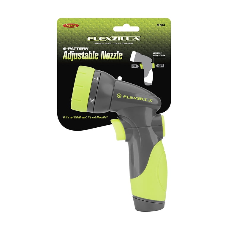 Flexzilla 6-Pattern Garden Hose Nozzle photo 2