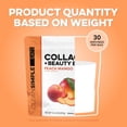 thumbnail image 5 of Clean Simple Eats Supercolágeno de melocotón y mango, colágeno hidrolizado de tipos I, II y III, alimentado con pasto, 30 porciones, 5 of 5