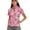 Bunny Strawberry and Heart, variant on COEQINE Women Short Sleeve Golf Shirts Moisture Wicking 1/4 Zip Golf Tops Corgi Heart Shaped Balloon and Paw Print Pattern Workout Polo Shirts Quick Dry Fit Sportswear for Valentine's Day, XS