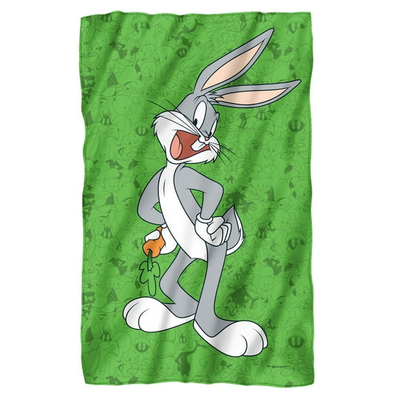 Looney Tunes Blanket, 36"x58", Bugs Bunny Character Fleece Blanket