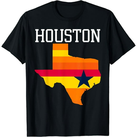 Vintage Retro Houston Texas Tshirt
