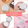 thumbnail image 2 of Ruiboury Mirror With Durability And Exquisite Craft For Convenient Up Impact-resistant Silver 70mm, 2 of 6