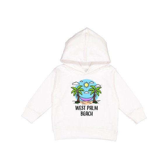 Inktastic Summer Vacation in West Palm Beach Toddler Hoodie