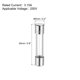 thumbnail image 2 of Fusible de vidrio Uxcell 3.15A 250V 5x20mm Fusible de retardo de tiempo UL listado Fusible de acción lenta para electrodomésticos (Paquete de 15), 2 of 5