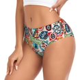 thumbnail image 2 of Fotbe Cute Nautical Calzones Estampados para Mujer – Ropa Interior de Algodón, Cómoda, Suave y Elástica-4X-Large, 2 of 6