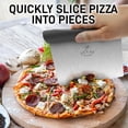 thumbnail image 3 of Zulay Kitchen Multi-purpose Stainless Steel Bench Scraper & Chopper Quick & Easy Perfect Cuts Gray, 3 of 7