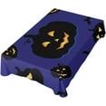 thumbnail image 5 of Coolnut Halloween Pumpkin Tablecloth, Waterproof Washable Polyester Square Table Cover, Durable Tablecloth for Kitchen Dining Table Party Decor, 54"x54", 5 of 7