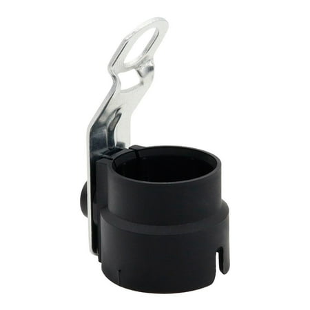 VIVIDCRAFT Black Tm5024 Trailer Connector Holder 7-Pin Plug 13-Pin Socket Holder