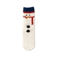 thumbnail image 3 of NMMUED Christmas Socks Christmas Gifts for Women Christmas Socks for Adults Xmas Gifts for Women Christmas Fuzzy Socks Holiday Socks Fuzzy Socks Christmas White One Size, 3 of 3