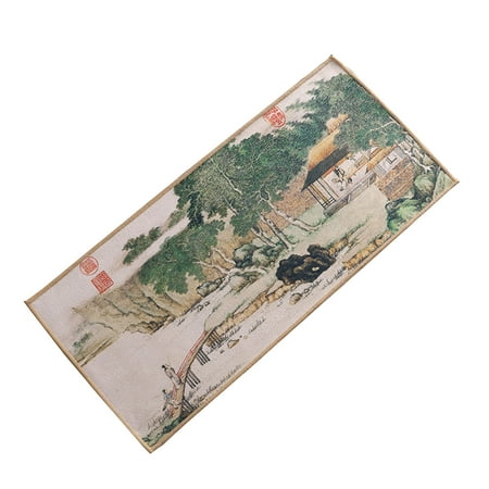 

Chinese Style Painted Tea Towel Suede Cleaning Cloth Thickened Absorbent Rag for Home Office Kitchen Kung Fu Tea Accessories