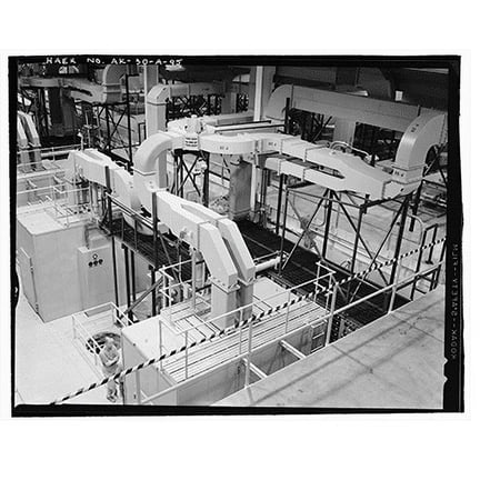 Historic Print, Clear Air Force Station, Ballistic Missile Early Warning System Site II, One mile west of mile marker 293.5 on Parks Highway, 5 miles southwest of Anderson, Anderson, De...18" x 24"