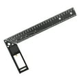 thumbnail image 1 of Multi Angle Measuring Ruler Measuring Tool Universal Combination Angle 45/90 Multifunctional Gauge Right Angle Ruler For Precise Measuring Drawing, 1 of 4