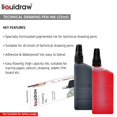 thumbnail image 3 of Tinta para pluma técnica Liquidraw 25 ml impermeable surtida, 3 of 3