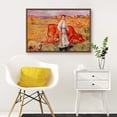thumbnail image 3 of IDEA4WALL Framed Canvas Wall Art for Living Room, Bedroom La Grenouillere by Pierre-Auguste Renoir Canvas Prints for Modern Home Decoration Ready to Hang, 3 of 4