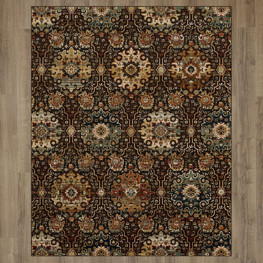 Mohawk Home Denbac Woven Indoor Area Rug, Grey, 6' x 9'