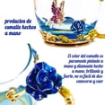 thumbnail image 3 of Juego de Taza de té y Taza de Café de Vidrio con Cuchara - Hermosa Flor Mariposa Rosa Taza, Regalo perfecto, 3 of 4