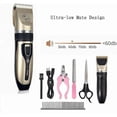 thumbnail image 4 of Dog Cat Clipper with Thick Long Hair Professional Quiet Cordless Electric Rechargeable Clipper with Scissors and Comb, 4 of 5