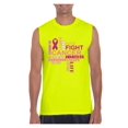 thumbnail image 1 of Mens Fight Breast Cancer Ultra Cotton Sleeveless T-Shirt, 1 of 5