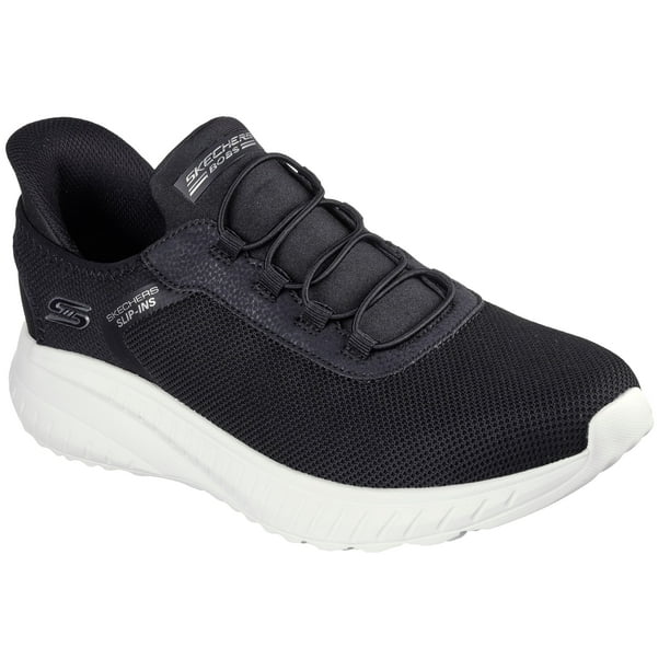 Zapatilla Skechers Squad Chaos-Tough Walk Hands Free para hombre, color negro