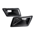 thumbnail image 5 of Para Nissan 350Z Z33 2003-2009, cubierta de ventilación de aire del capó del motor delantero, parachoques, molduras de fibra de carbono, marco del conducto de salida superior del automóvil, 5 of 5