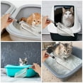 thumbnail image 2 of Stainless Steel Cat Litter Scoop Cat Litter Sand Sifter Cat Litter Scooper Metal, 2 of 5