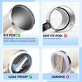thumbnail image 4 of 2 PCS 30 oz Spill Proof Tumbler Flip Straw Lid for Stanley Cup, 4 of 5
