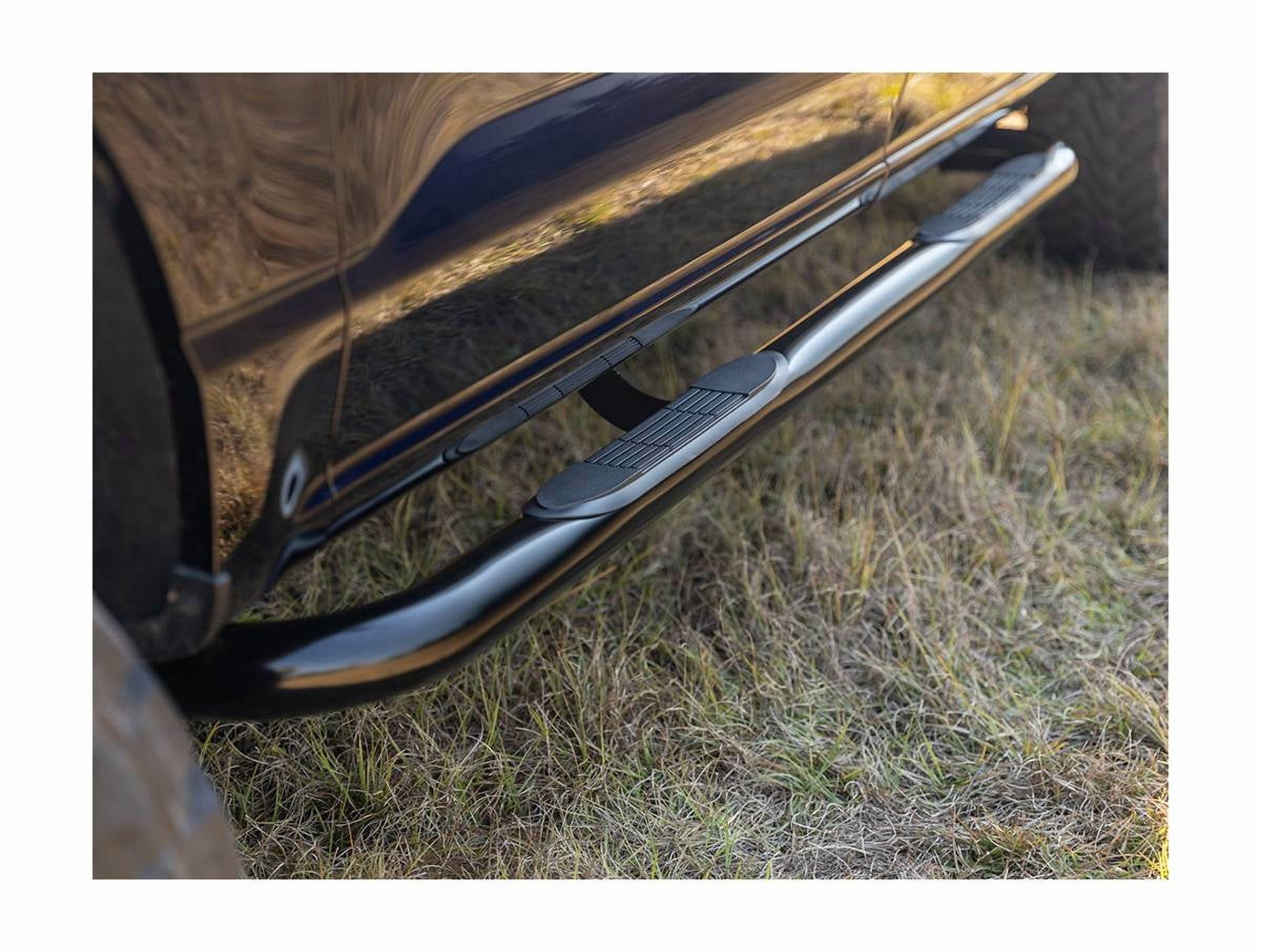 Ionic by RealTruck 3" Black Nerf Bars Side Steps Compatible with 1998-2011 Ford Ranger Supercab Only