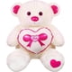 thumbnail image 1 of PELUCHERIA - Oso Rechoncho Blanco Moño Rosa, 1 of 1