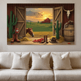 thumbnail image 3 of Rustic Theme Western Banner Farmhouse Party Cowboy Decoration for Western Party Indoor Outdoor Event Farm Theme, 3 of 9