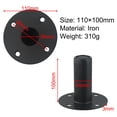 thumbnail image 4 of Metal Brackets Metal Stand 1 PC Speaker Mount Stand Replacement Socket 35mm, 4 of 10