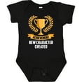 thumbnail image 3 of Inktastic Achievement Unlocked New Character Created White Text Boys or Girls Baby Bodysuit, 3 of 5