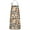 Beige Baseball Gear, variant on Black White Soccer Pattern Apron-Garden Aprons for Women with Pockets-Cotton Linen Waterproof Kitchen Cooking Gardening Aprons Adjustable for Kitchen,Cooking,BBQ and Salon 33x27 Inch