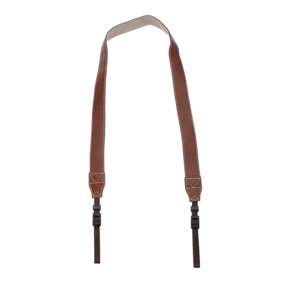 Camera Strap PU Leather Adjustable Neck Strap for Nikon Video Camcorder Brown