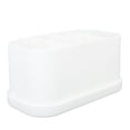 thumbnail image 1 of Silicone Toothbrush Toothpaste Holder Organizer With Drainage Holes, Strong Suction Cup, for Cosmetics Skincare Product, 1 of 7