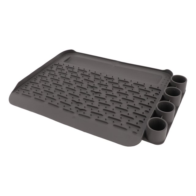 Vacuum Cleaner Mat, Raised Edge Vacuum Cleaner Draining Mat Leak Proof Multifunctional for Wet Dry Vacuum Cleaner