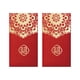 thumbnail image 2 of Fiudx Sobres Rojos de Año Nuevo Chino, Elegante Diseño con Estampado Dorado, Estampado Floral Hueco, Portamonedas Festivo, Accesorio para Bodas, Cumpleaños y Fiestas, Juego de 10 Unidades, Tamaño 17, 2 of 7