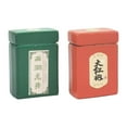 thumbnail image 5 of Almencla 2x2 Pieces 1:12 Scale Metal Sealed Jar Alloy Miniature tea Storage Jar, 5 of 8