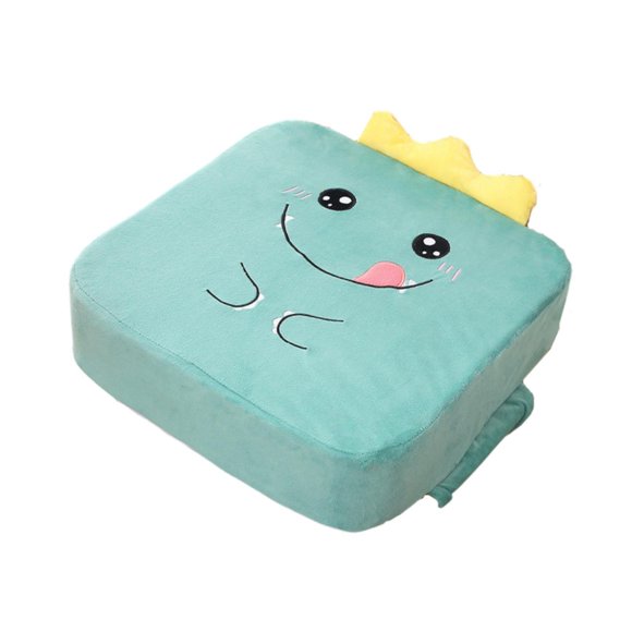 Asiento de refuerzo infantil para mesa de comedor, cojín, antecedentes no flusos, asiento de retiro compacto para la mesa de bebés para niños para niñ Dinosaurio