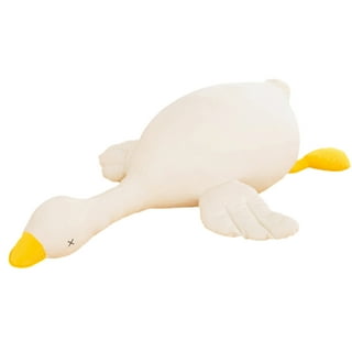 Cute Duck Stuffed Animals Soft White Duck Plush Pillows Kawaii Hugging  Squishy Duck Plushie Toys Gifts for Kids Christmas Day 