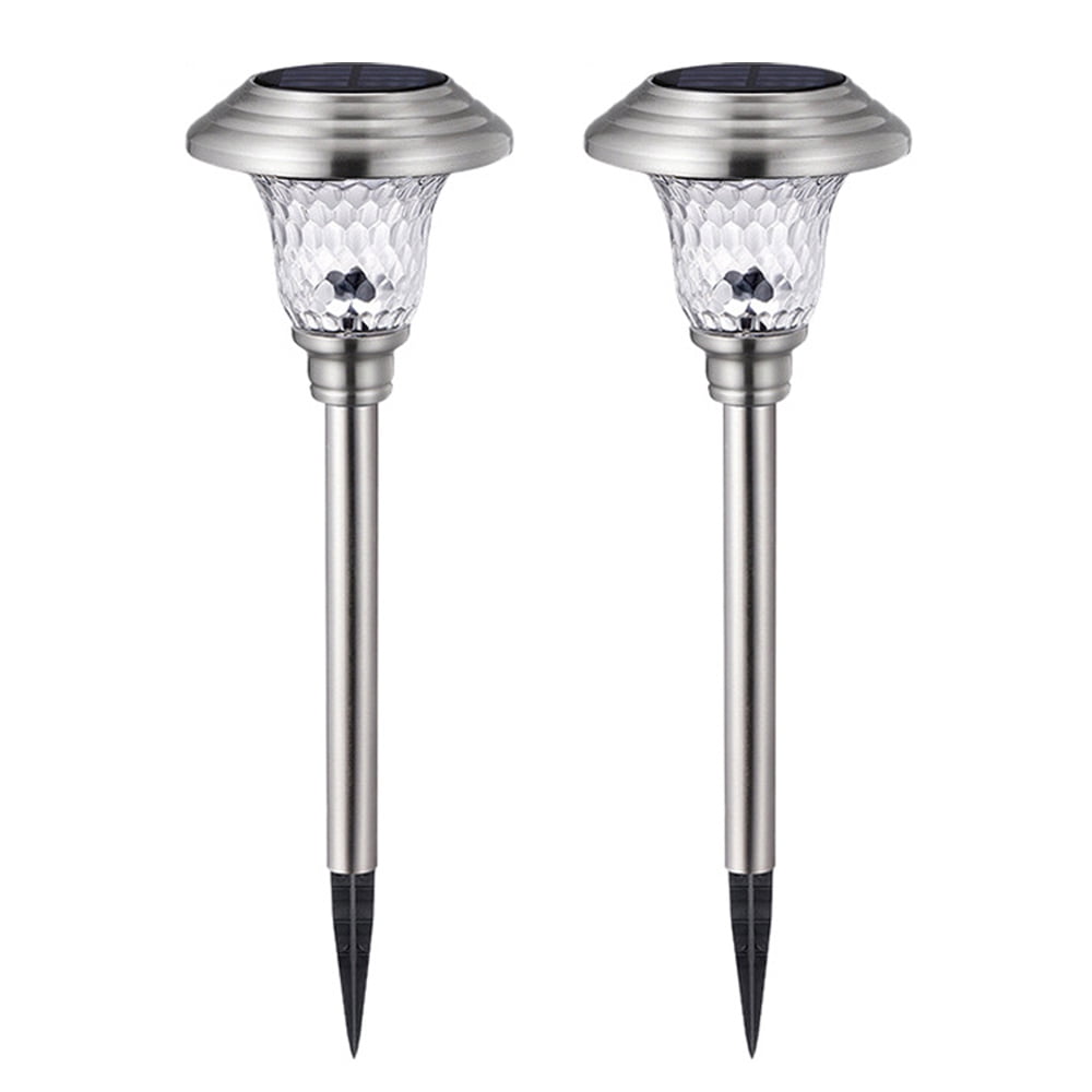 Solar channel garden lights automatically turn on/off, lane lights