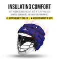 thumbnail image 5 of Guardian Cap - Soft-Shell Helmet Cover for Football and Lacrosse - Reduces Impact and Protects Helmets - One Size Fits All for Youth, High School, and College Programs - Royal Blue, 5 of 7