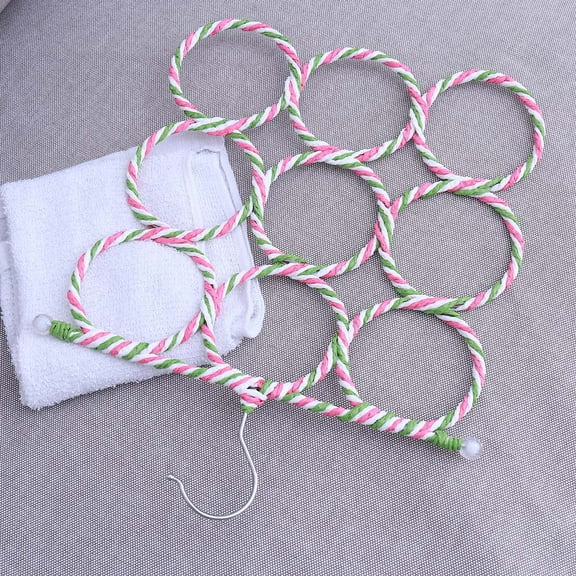 PAMINGONO Scarf Storage Rack Organizing Paper Rattan Household Gadget Storage 2pcs