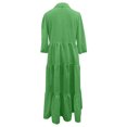 thumbnail image 4 of asddcavvf Robes pour Femmes Robe Chemise Décontractée à Col Jupe Bouffante Tenue d'Été, 4 of 5