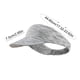 thumbnail image 3 of Sombrero para el Sol, Visera Deportiva con Parte Superior Abierta, Tela Transpirable con Absorción de Sudor para Correr, Ciclismo, Senderismo, 25 x 25 x 7.5 cm, Talla de Cabeza hasta 60cm, 3 of 6