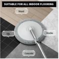 thumbnail image 4 of 3/1PCS Round Microfiber Floor Mop MultiFunction Reusable Mopping Head Microfiber Rag Mop Cloth Replacement Home Cleaning Tools, 4 of 10