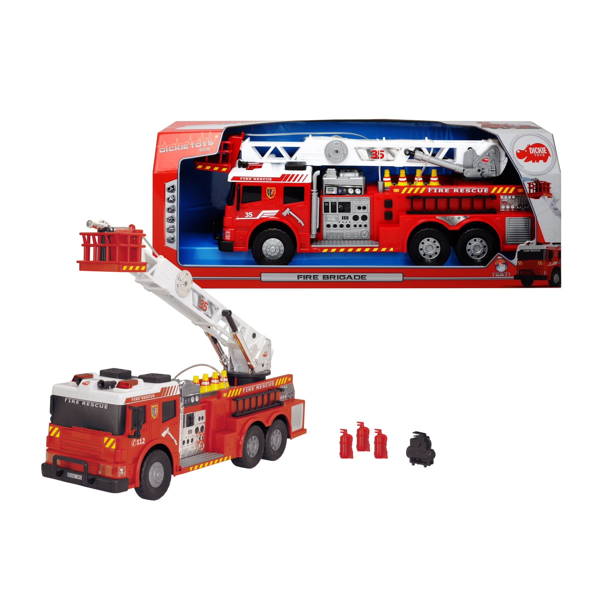 Fire truck sales dickie toys
