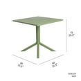 thumbnail image 2 of Lagoon Venice Resin Square Dining Table, 2 of 4