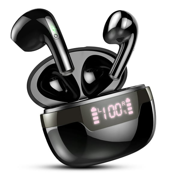 Donerton Bluetooth 5.2 Earphone, Wireless Sport Earphones IPX7 Waterproof Mini Bluetooth Headset, Bluetooth Headphones with Mic, HD Stereo Basses